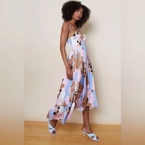 Hutch | Dresses | Anthropologie Hutch Halter Pleated Swing Mini Dress |  Poshmark